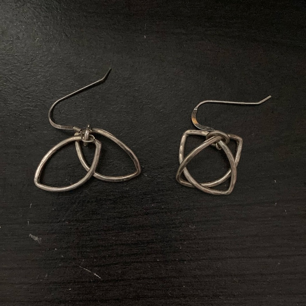 Silver Dangle Earrings
